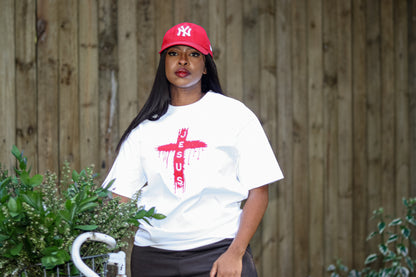 White and Red T-Shirt